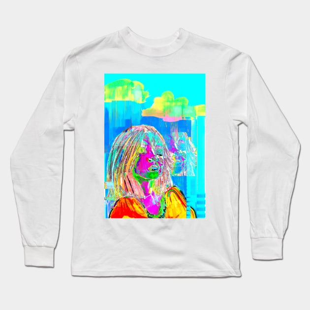 Becoming Breath Long Sleeve T-Shirt by RainingInside